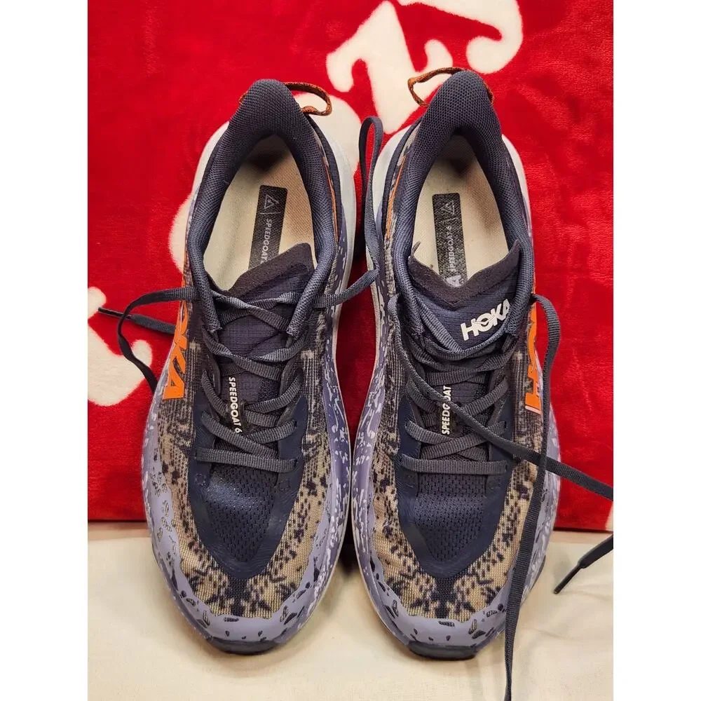 Hoka Speedgoat 6 Womens 10 Trail Running Shoes Vibram Hiking Athletic Outdoor - Picture 2 of 11